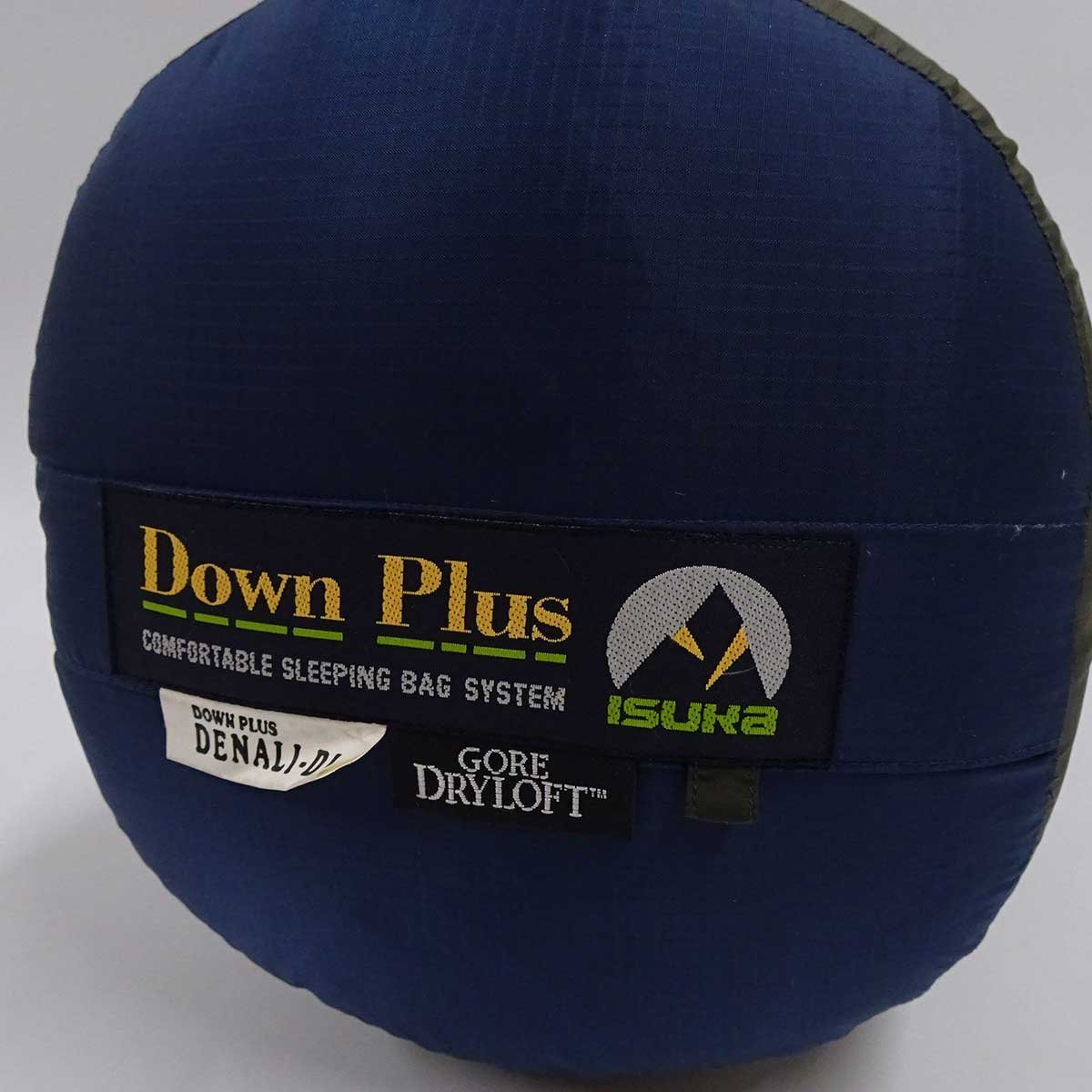 中古】イスカ DOWN PLUS デナリ DENALI-DL ISUKA シュラフ 寝袋 登山