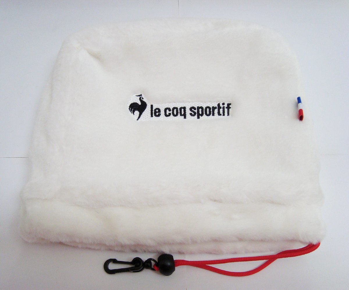 新品★ルコック★QQBTJG60 アイアンカバー★アイアンセット用★ストレッチボアタイプ★2022★【WH00】ホワイト