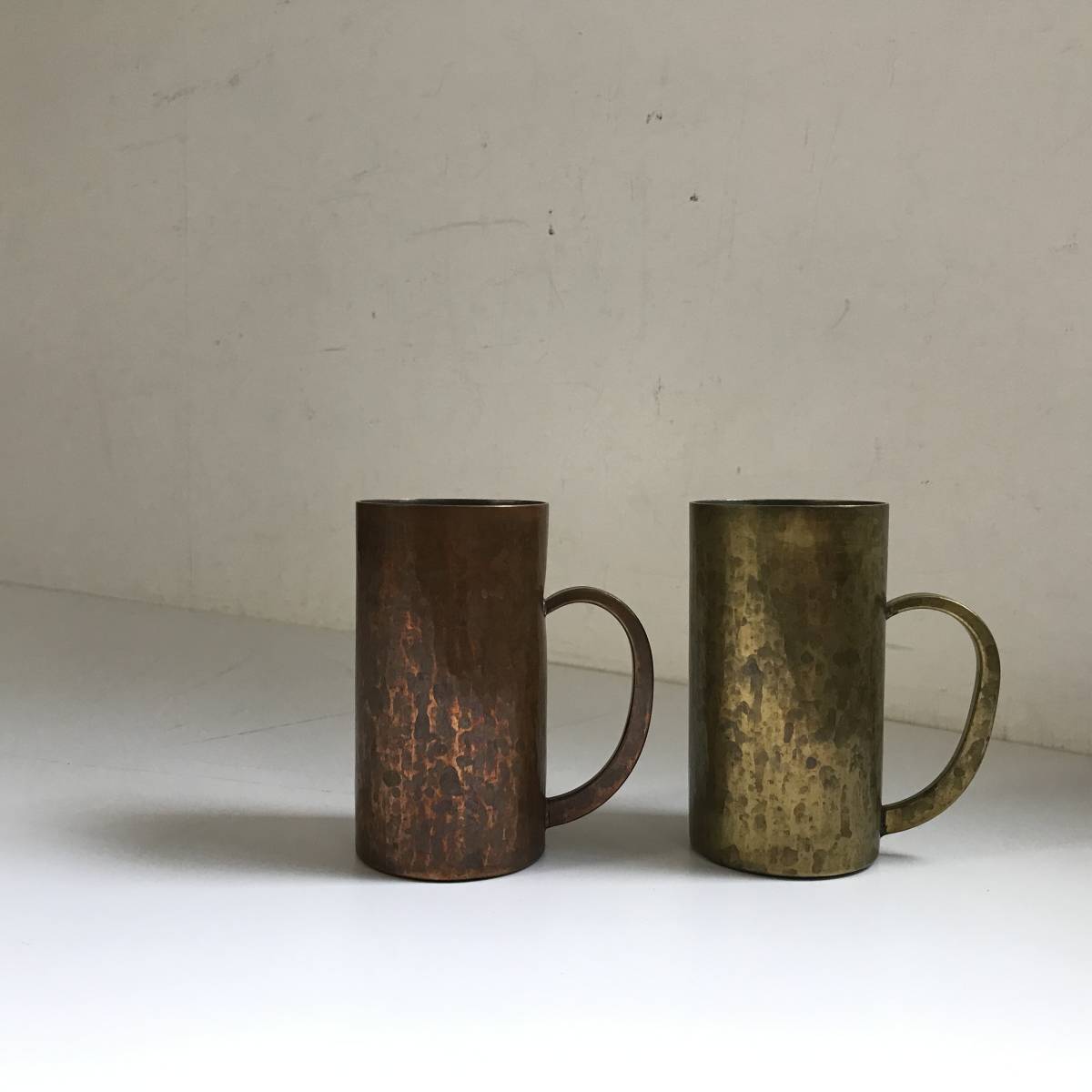 品質保証，100%新品 有次 銅製品 真鍮 ビアジョッキ カップ コップ タンブラー 高さ約10cm 金属工芸 2点まとめて 古物(その他)｜売買されたオークション情報、yahooの商品情報をアーカイブ公開 - オークファン その他