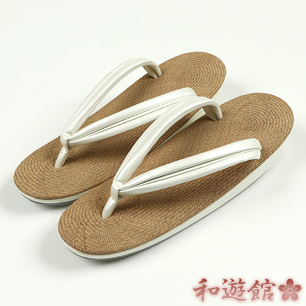 【和遊館】sa2325　即決！老舗ブランド菊之好『きくのこのみ』パナマ使用お草履　夏物　