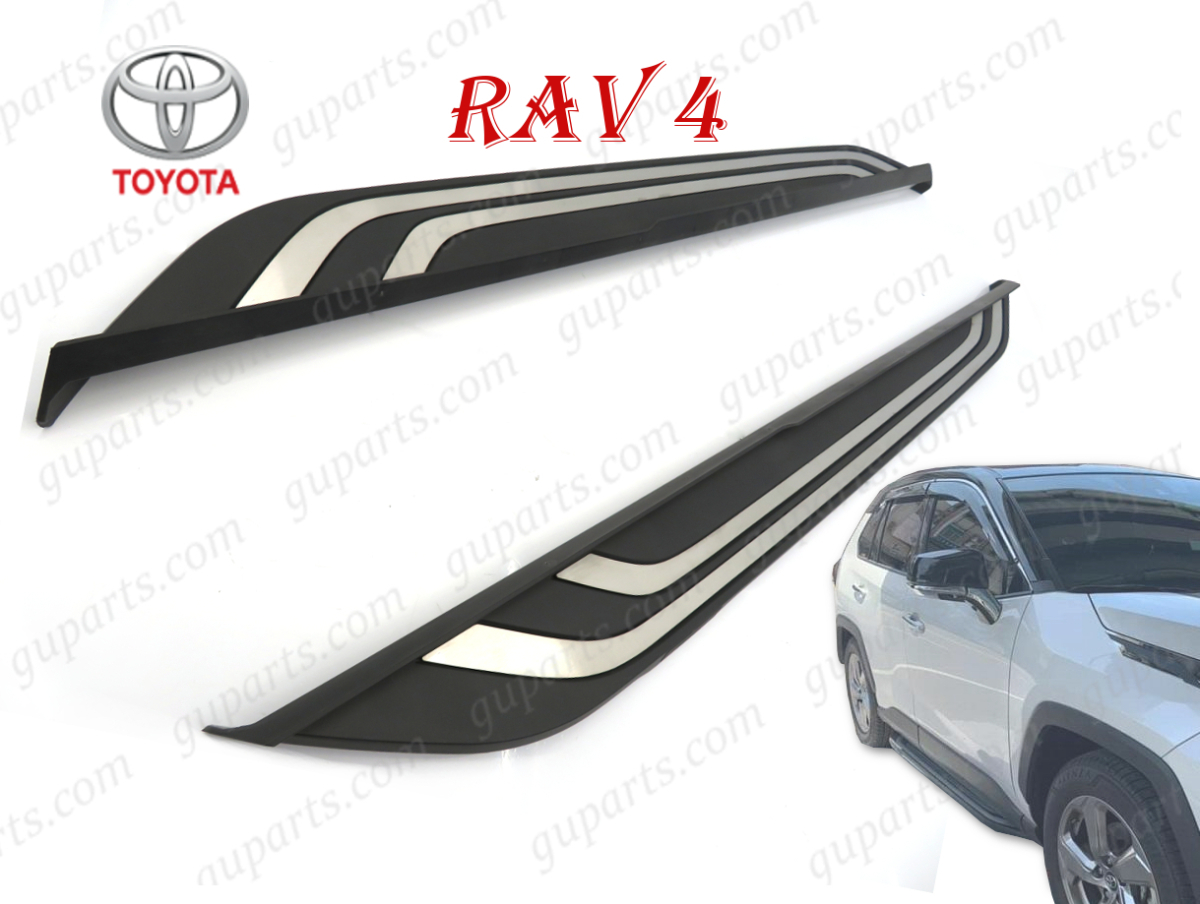 超激得，限定セール トヨタ RAV4 ハイブリット PHV H31.4 50系 MXAA52 MXAA54 AXAH52 AXAH54 AXAP54 サイド ステップ 左 右 セット ランニング ボード(サイド)｜売買されたオークション情報、yahooの商品情報をアーカイブ公開 - トヨタ用