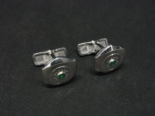 1円□美品□dunhill ダンヒル ソフトヘリックス エメラルド SV925