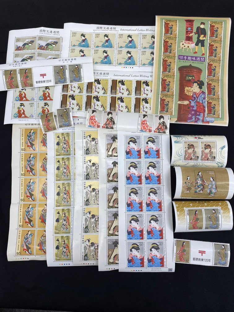 日本切手 琉球切手 バラ切手 各種様々 コレクター 収集家 放出品☆24