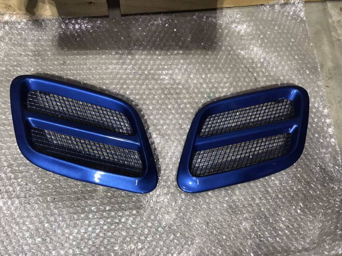 インプレッサ WRX STI GC8 純正 フードブレスグリル 左右セット 車