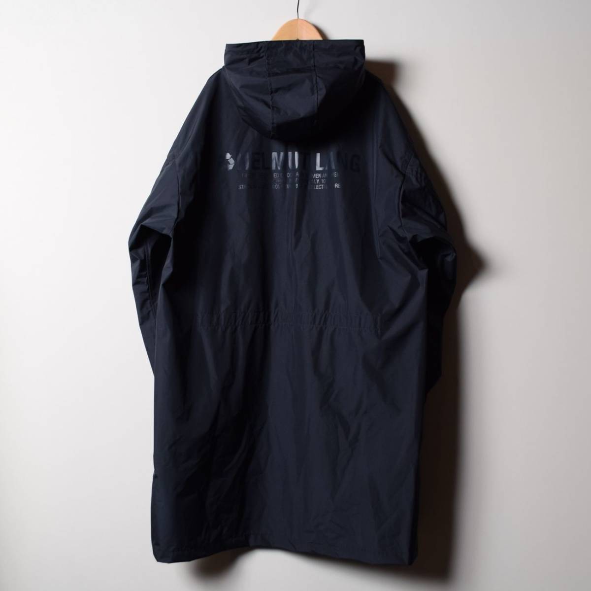 HELMUT LANG ヘルムートラング HOODED COAT size S ブラック