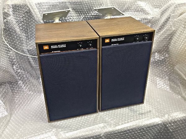 美品 JBL 4312MⅡ CONTROL MONITOR スピーカー ペア 天吊り金具