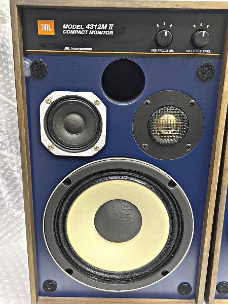 美品 JBL 4312MⅡ CONTROL MONITOR スピーカー ペア 天吊り金具