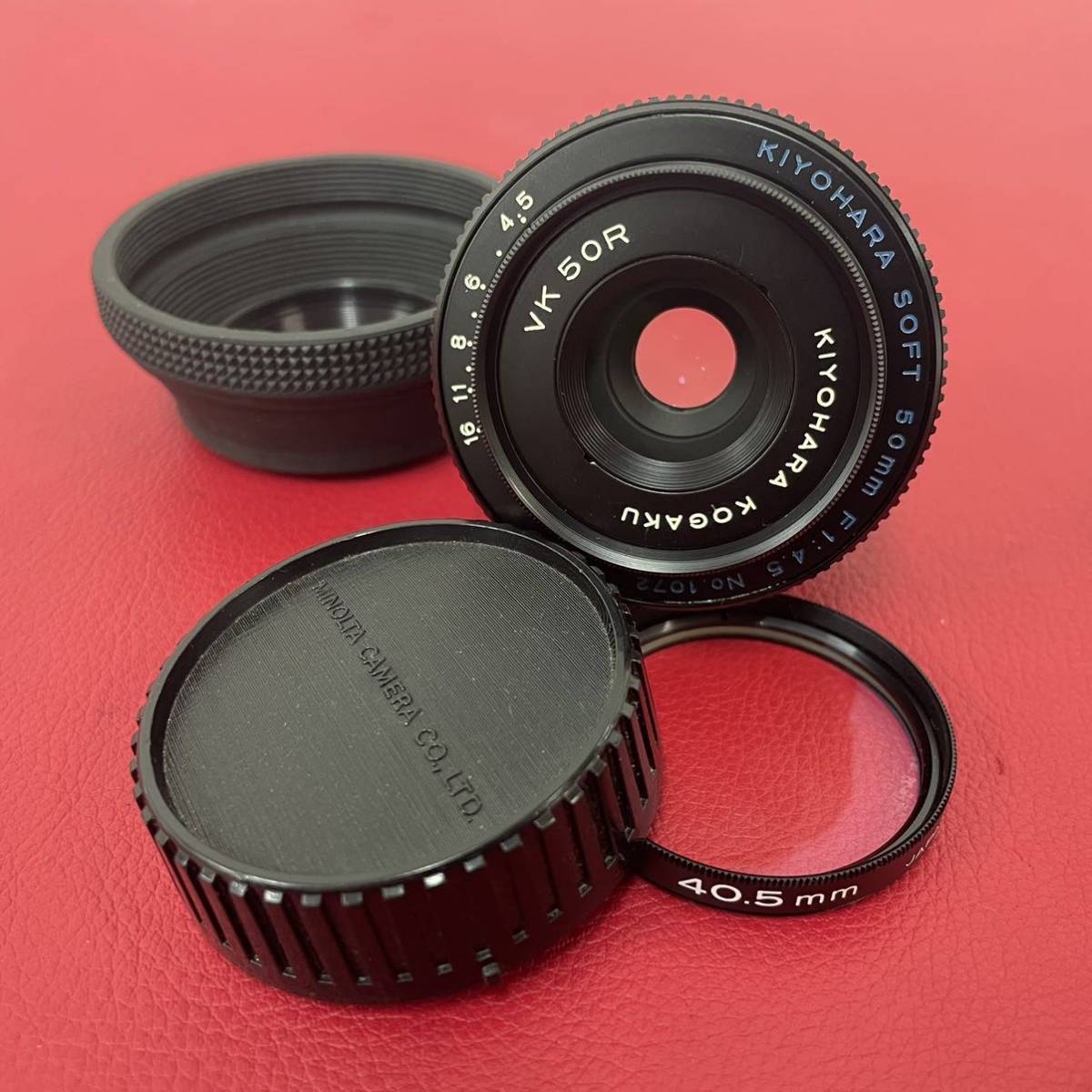 ☆良品☆ キヨハラ 清原光学 KIYOHARA KOGAKU SOFT 50mm F4.5 VK 50R ☆A