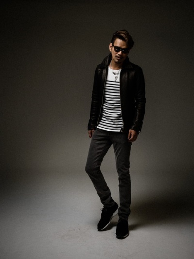 新品★ Delay ディレイ 15AW ボーダー ニット カットソー ★