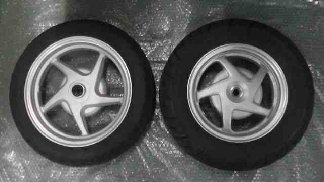 ベンリィ　プロ　AA03-1015xxx　の　ホイール　セット *1675297152　中古