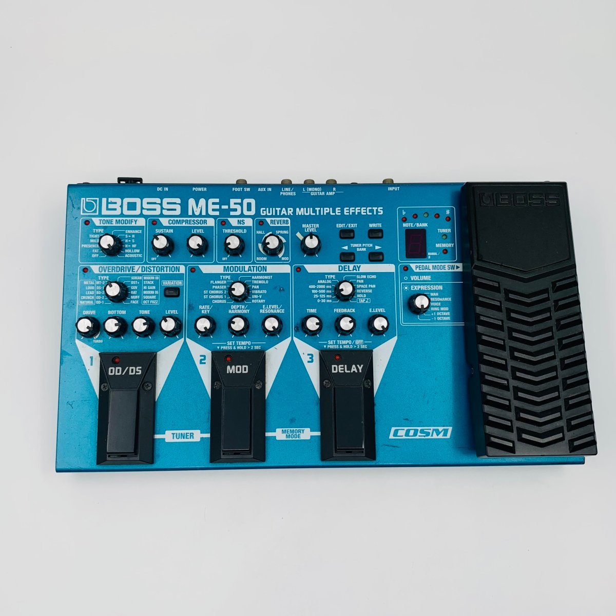 中古品 ボス ME-50 ギターマルチエフェクター BOSS GUITAR MULTIPLE 