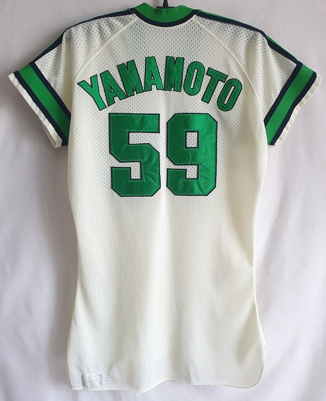 南海ホークス　山本和範選手　復刻ユニフォーム 南海ホークス 山本和範選手支給品 1983年ホームユニフォーム#59 【公式
