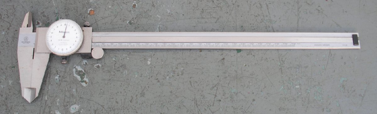 売り切り！大幅値下げセール開催中！！　ミツトヨ　〇ダイヤルノギス　0 ～ 300 mm　0.02 mm　(SK220312-01)
