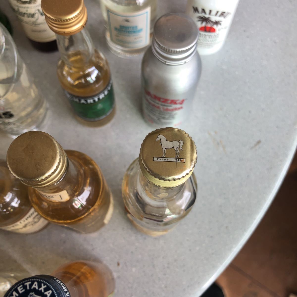 年代物 アンティーク ビンテージ 古酒 ミニチュア ボトル コレクション