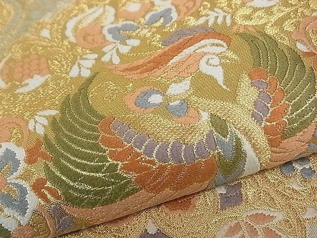 六通柄袋帯 服部織物謹製 唐織 着物屋こころ□西陣 平和屋-こころ店