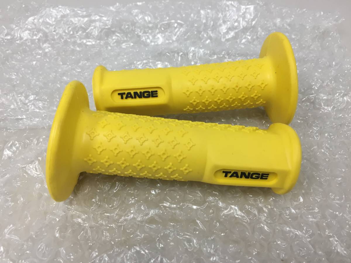 Bmx Vintage Tange Bmx TANGE OLD BMX GRIP イエロー タンゲグリップ