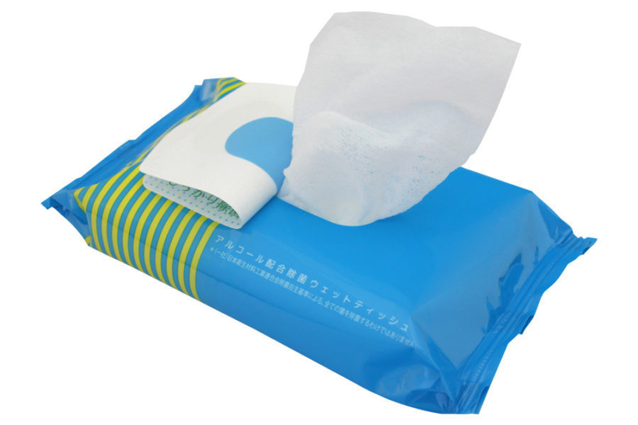 国産 ウェットティッシュ ワイド 除菌 20枚 x 6個セット_2