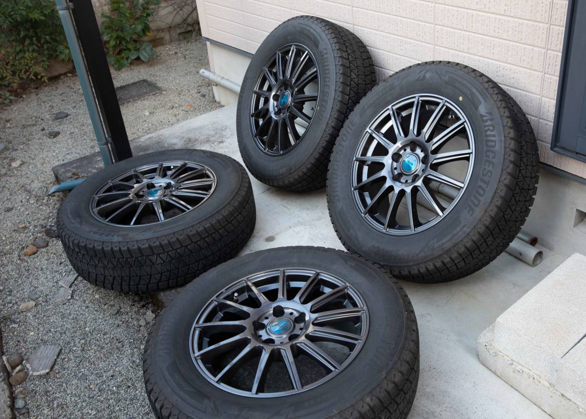 ブリヂストン ブリザック DM-V3 スタッドレス 225/65R17 アルミ