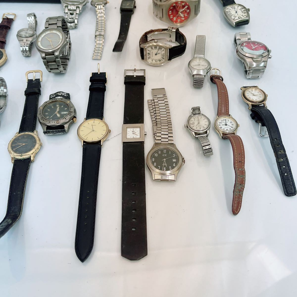 1SB 97 1円〜 時計まとめ 大量 48本セイコーCITIZEN PIERRE BALMAIN 
