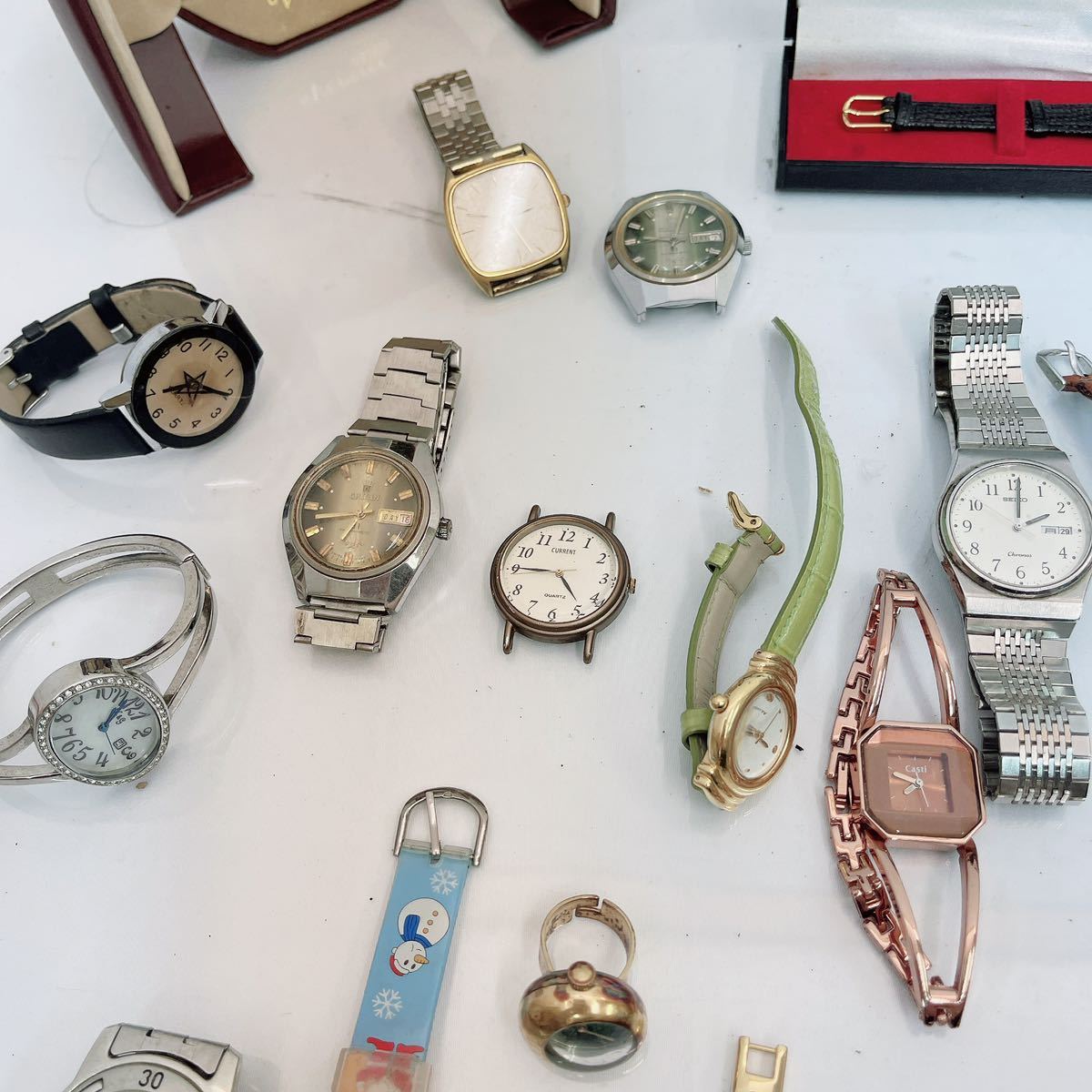 1SB 97 1円〜 時計まとめ 大量 48本セイコーCITIZEN PIERRE BALMAIN 
