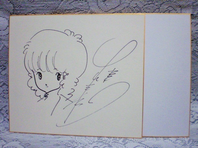 WINGMAN 桂正和 ウイングマン 直筆サイン 色紙 昭和 アニメ 漫画 WINGMAN 桂正和 ウイングマン 直筆サイン 色紙 昭和 アニメ 漫画