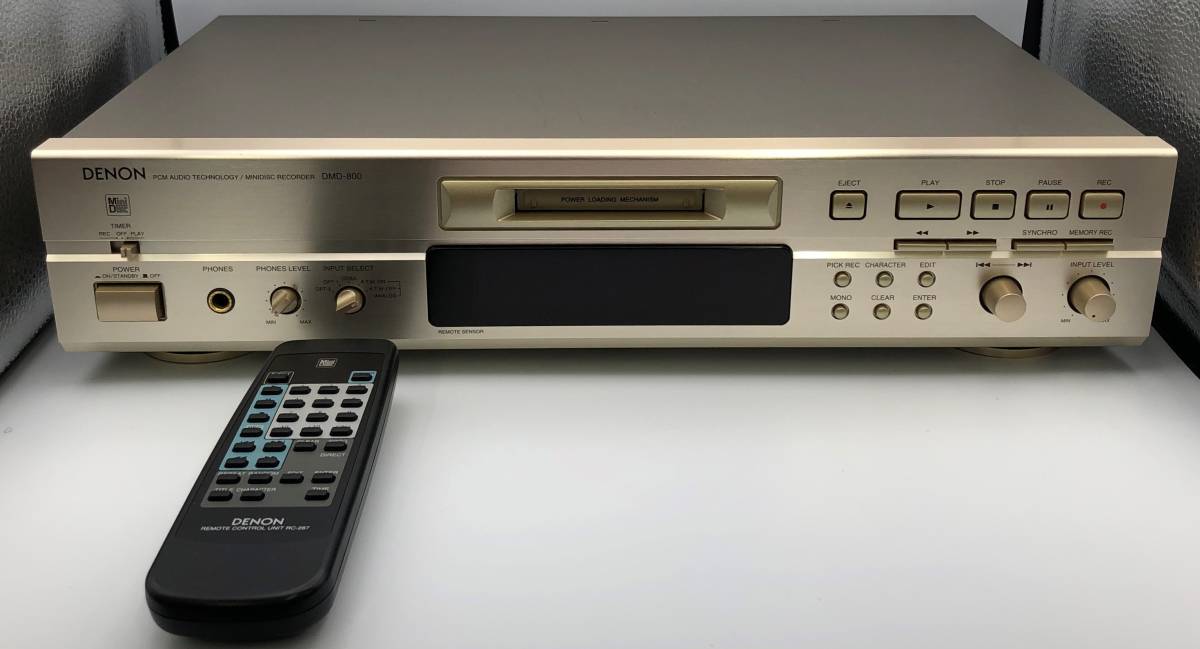 ◇DENON デノン MDレコーダー DMD-800 DENON DMD-800 | 本体 ☆♪DENON DMD