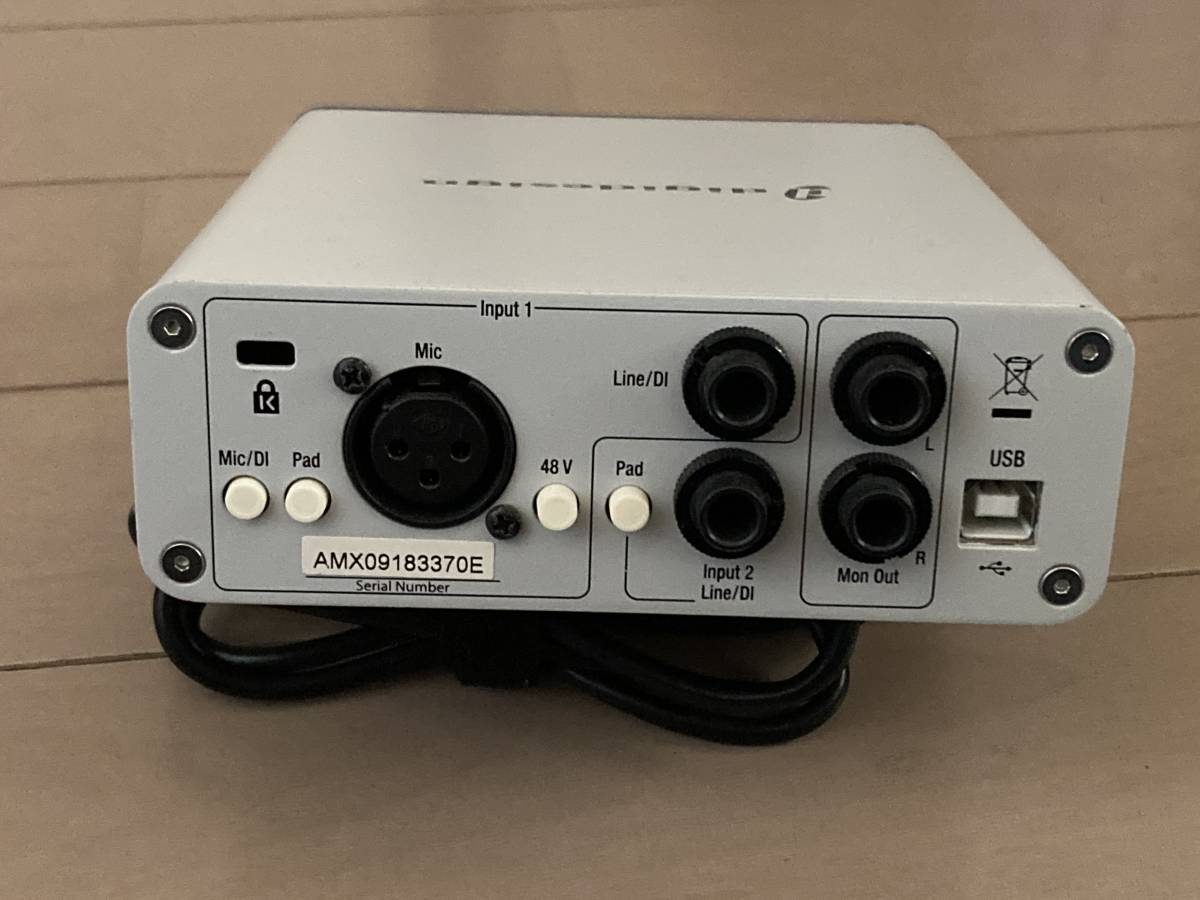 Avid アビッド M-box2 mini オーディオインターフェース AVID Mbox