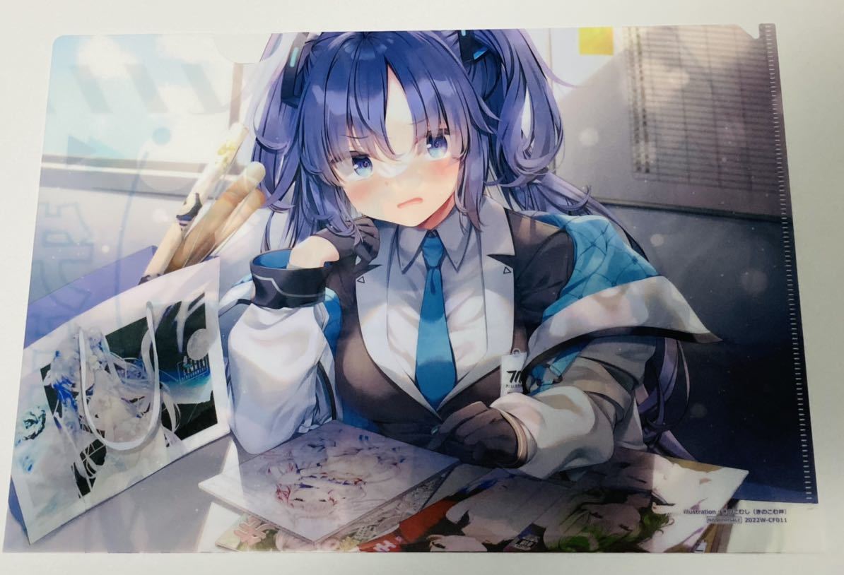 きのこむ神 直筆サイン入り キャンバスアート コミケ C108 ブルアカ キサキ A4クリアファイル】 C101 コミケ101 きのこむ神 きのこむし 数量限定