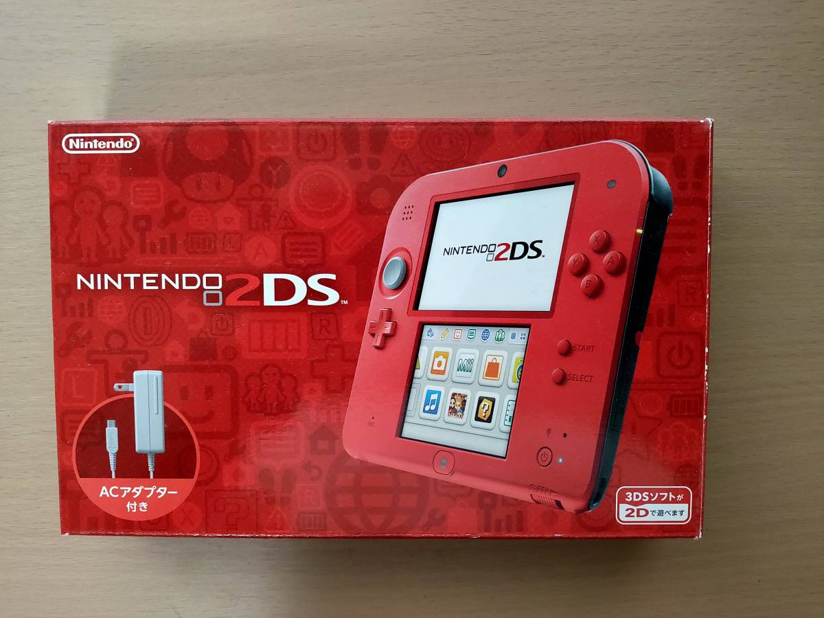 大人気，品質保証 【新品、未使用品】ニンテンドー2DS レッド