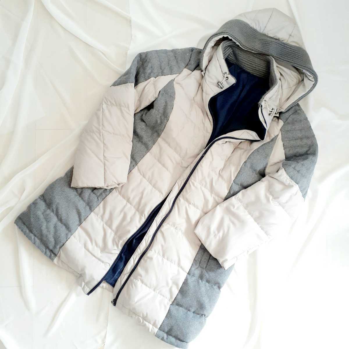 BLEU CELESTE ロングダウンコート レディース 【クリーニング済】