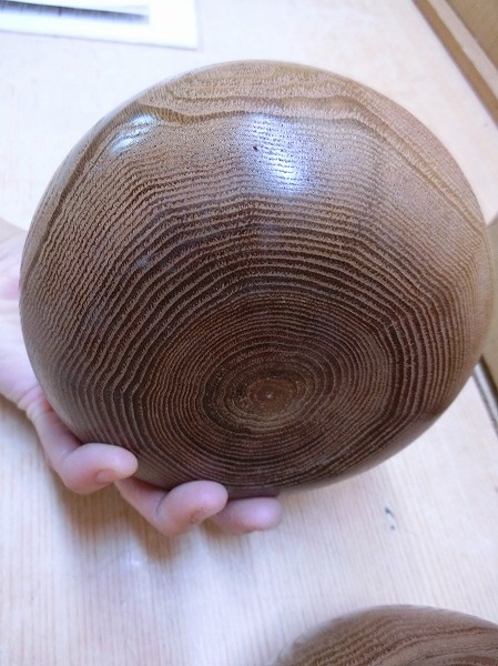 本蛤碁石　栗碁笥　囲碁　白　黒　箱付　Kら2