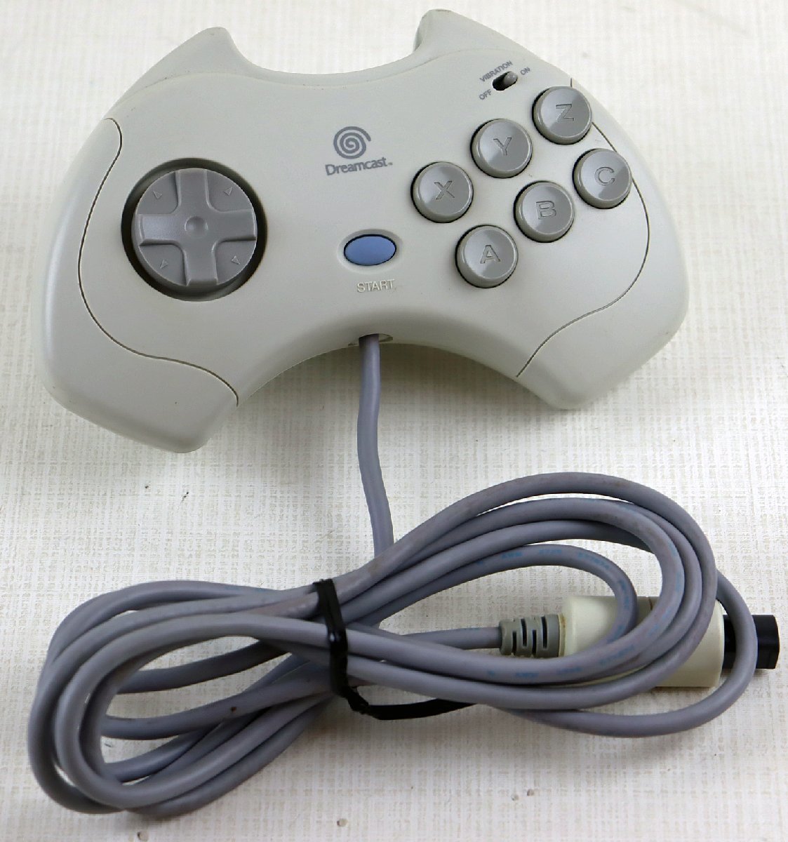 S●ジャンク品●ゲーム機 コントローラー『ASCII PAD FT アスキー ASC-1301P』Dreamcast/ドリームキャスト キズ・ヨゴレあり ※動作未確認