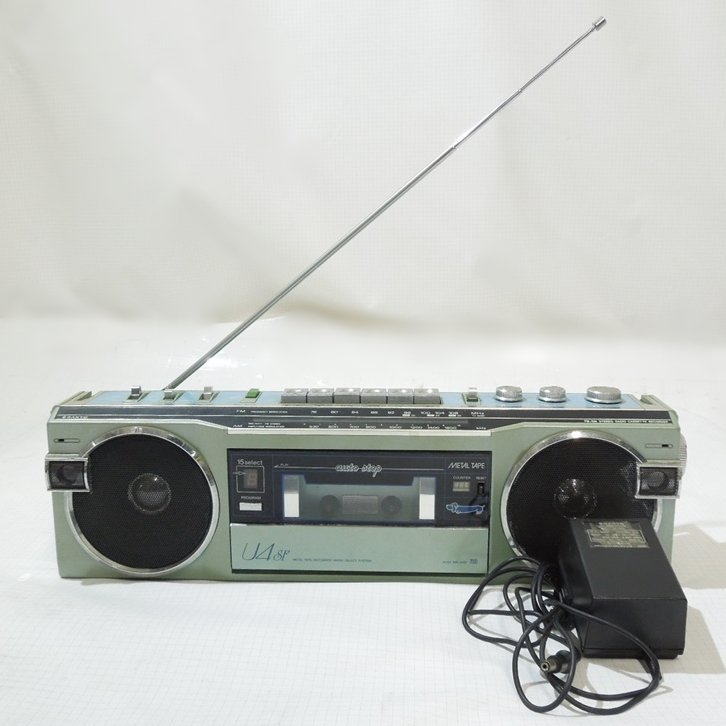 数量限定，限定SALE SANYO 三洋電機 MR-U4SF 日本製 ラジカセ D9-U4SX ACアダプター(ラジカセ)｜売買されたオークション情報、yahooの商品情報をアーカイブ公開 - オークファン ラジカセ