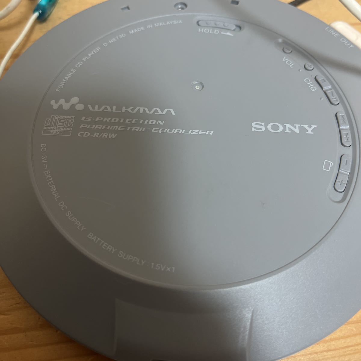 ポータブルプレーヤー SONY MP3 ATRAC CD WALKMAN D-NE730 Sony CD