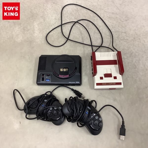 1円〜 箱無 セガ メガドライブミニ HAA-2520 NINTENDO ニンテンドークラシックミニ ファミリーコンピューター CLV-101