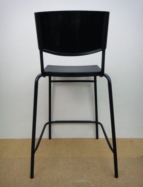 7551 IKEA イケア STIG スティグ バースツール 背もたれ付 カウンター