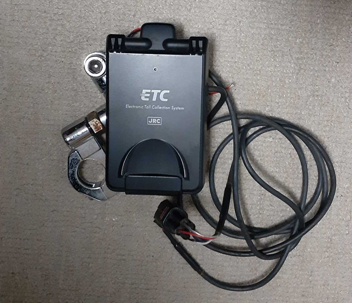 JRM-12 日本無線 アンテナ一体型 バイク用 ETC 車載器 JRM オートバイ用ETC
