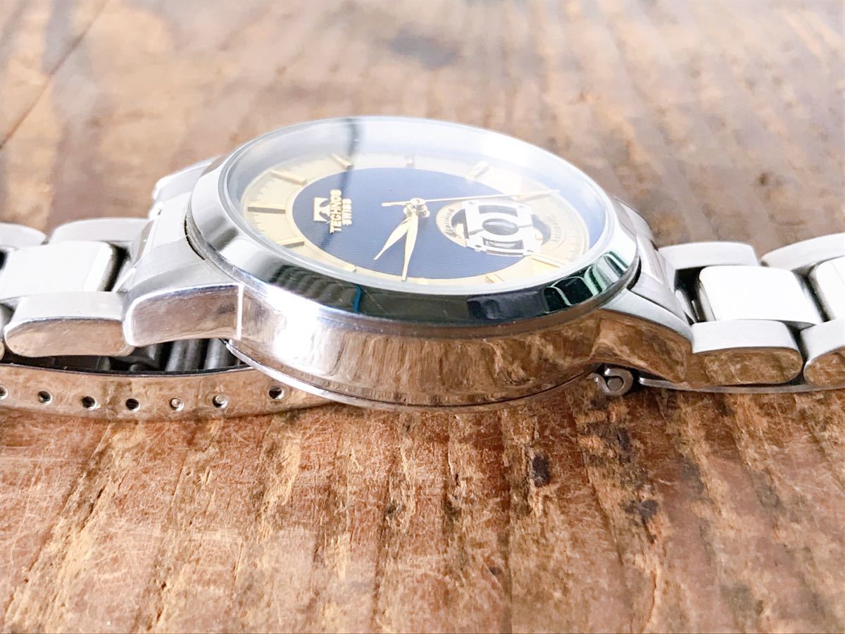 テクノス TECHNOS TBKA835 自動巻き時計 裏スケ 自動巻き - 腕時計 