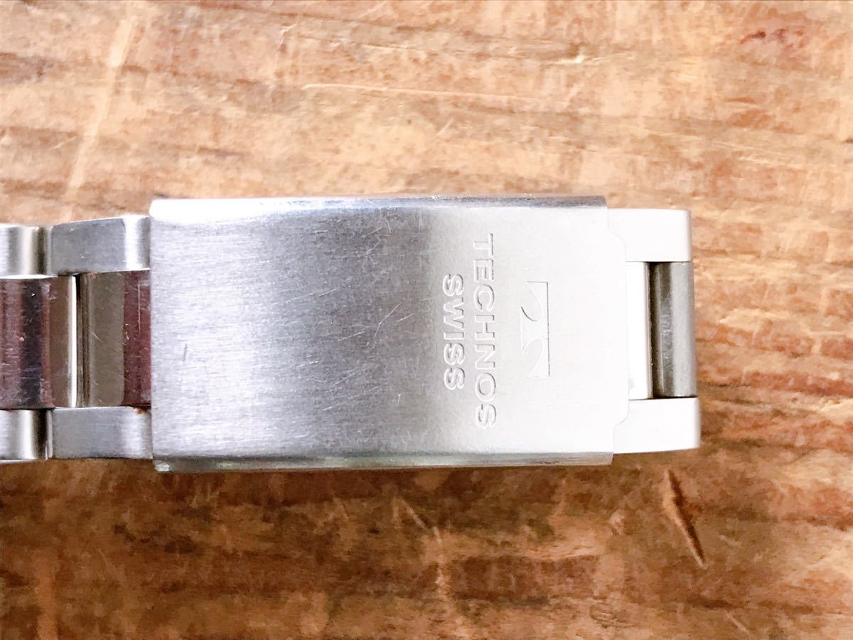 TECHNOS 腕時計 自動巻き TBKA835 裏蓋 スケルトン テクノス(テクノス 