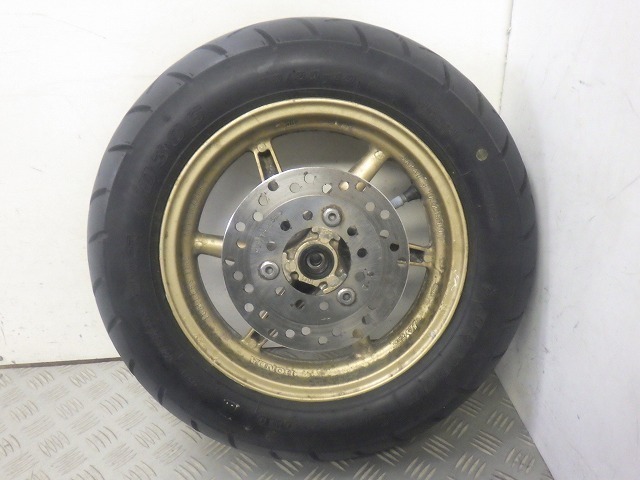 たた ライブディオZX フロントホイール ゴールド ベース AF35-1852