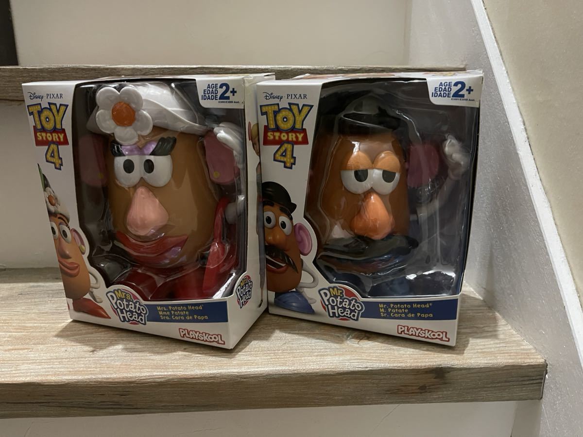 未開封 Disney PIXAR TOY STORY ミスターポテトヘッド ミセスポテト  