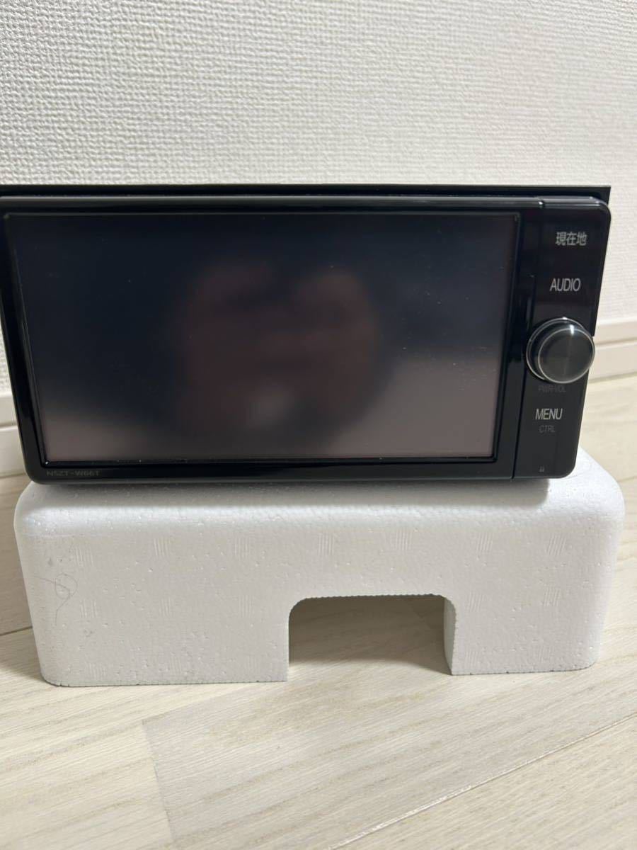 トヨタ純正 カーナビ フルセグ NSZT-W66T 地図更新ソフト 08675-0BA72 最新 2021年秋版 SD挿入済み