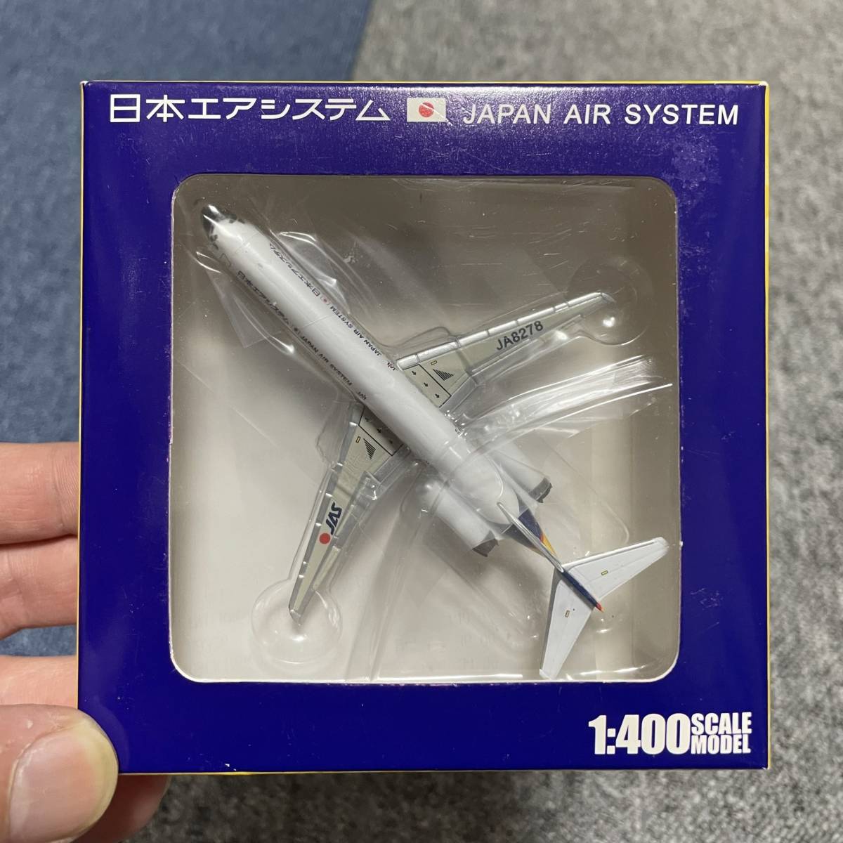 Jet-X 1/400 JAS 日本エアシステム MD-87 JA8278