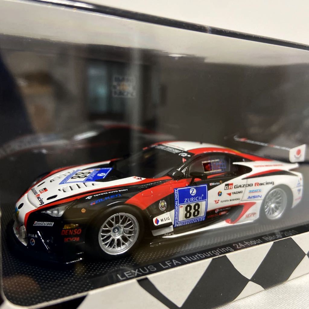 EBBRO 1/43 LEXUS LFA Nurburgring 24h Race 2011年 #88 エブロ