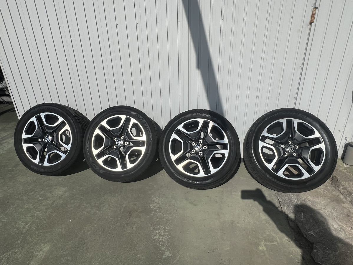 トヨタ RAV4 アドベンチャー アルミ タイヤ 4本セット 19インチ 235/55R19(5穴)｜売買されたオークション情報、yahooの ...