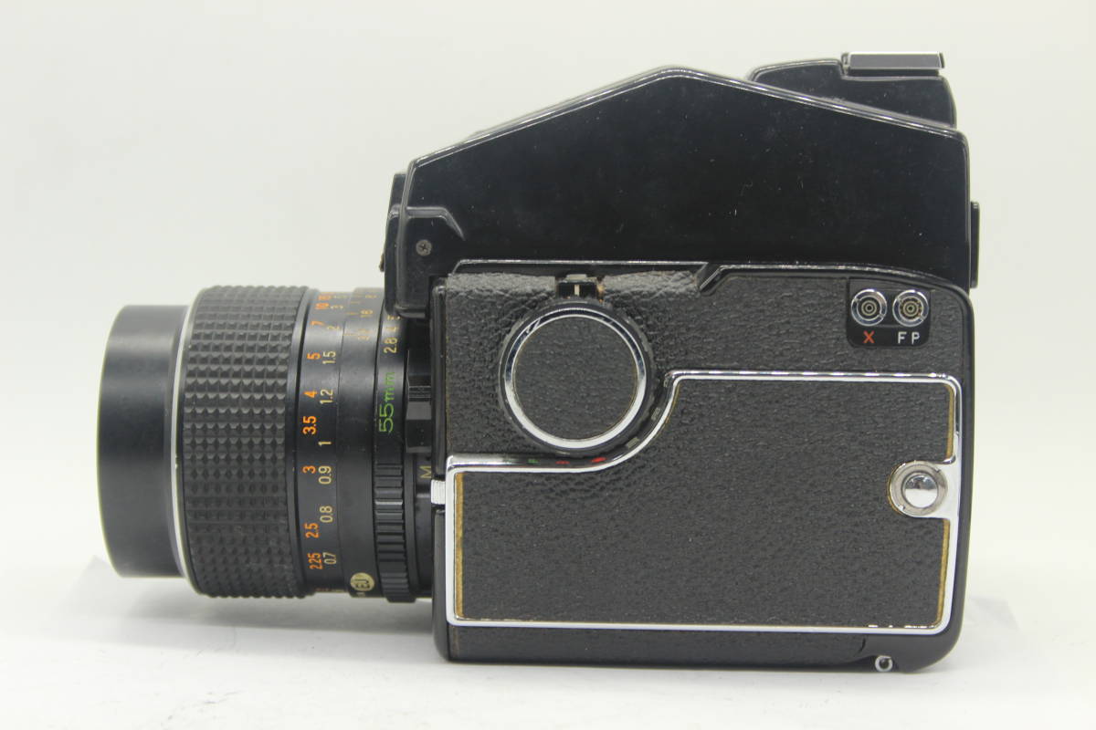 マミヤ645E、セコールC 1:28 f=80 Y2478 マミヤ Mamiya M645 Sekor C 55mm 80mm F2.8 210mm F4 Auto-EXT