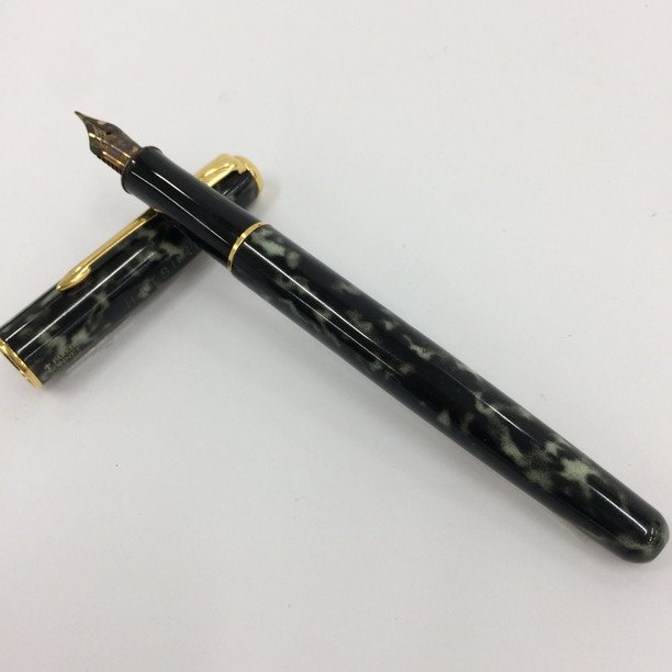 【BBAF8015】PARKER パーカー　万年筆 SONNET ペン先 18K　ネーム刻印あり