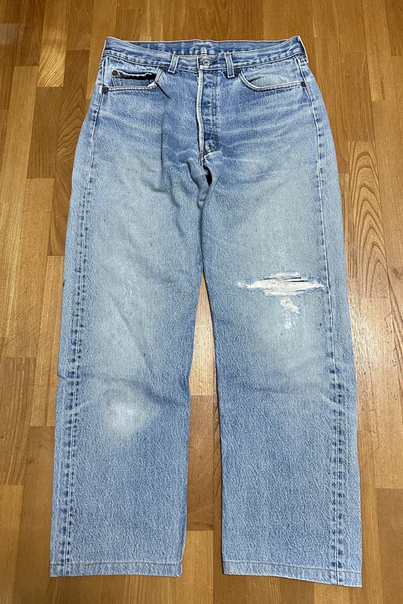 80's VINTAGE Levi's 501 赤耳同時期 86年製 デニムパンツ usa製 ヴィンテージ 古着 W34 L38(W34)｜売買されたオークション情報、yahooの商品情報をアーカイブ公開 - オークファン W34