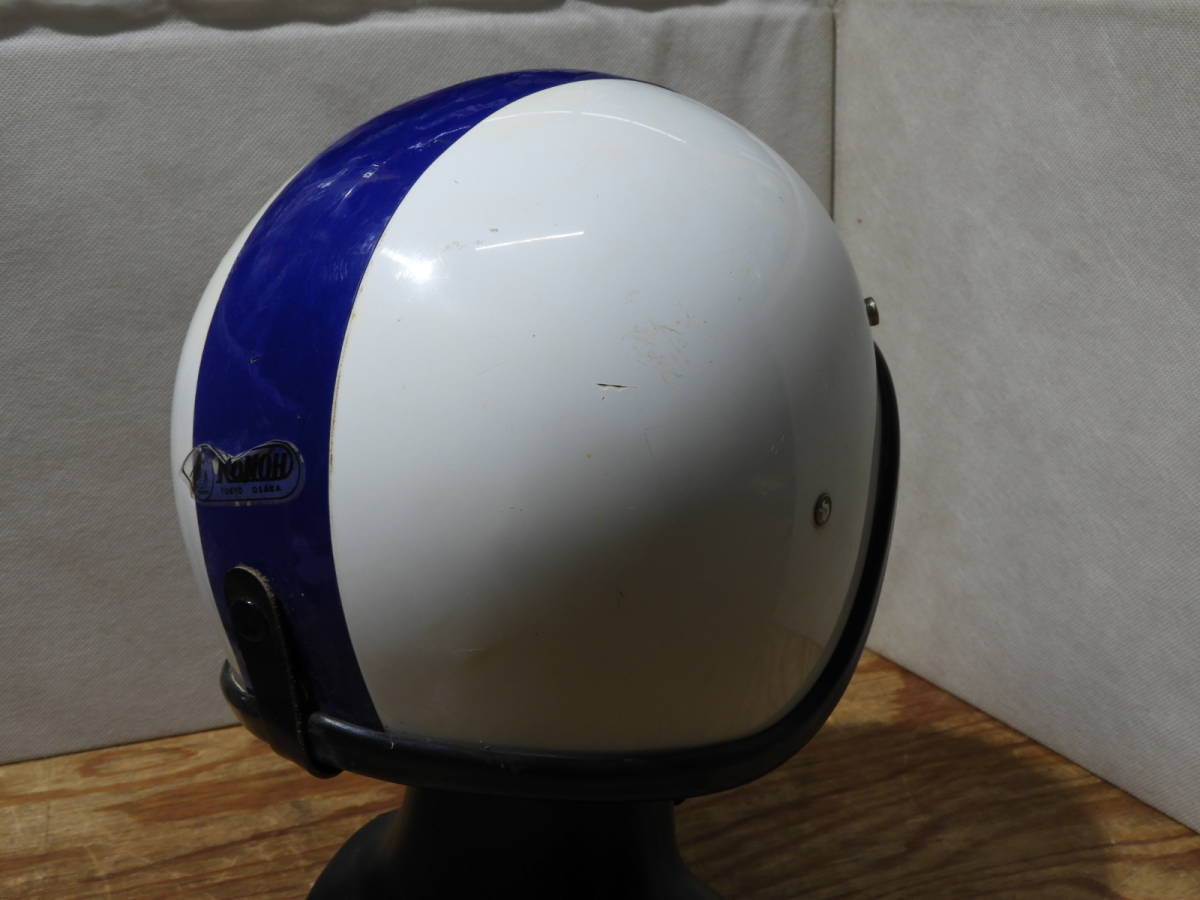 昭和レトロKUNOH 半ヘルメット クノー工業 当時物 クノー工業半 