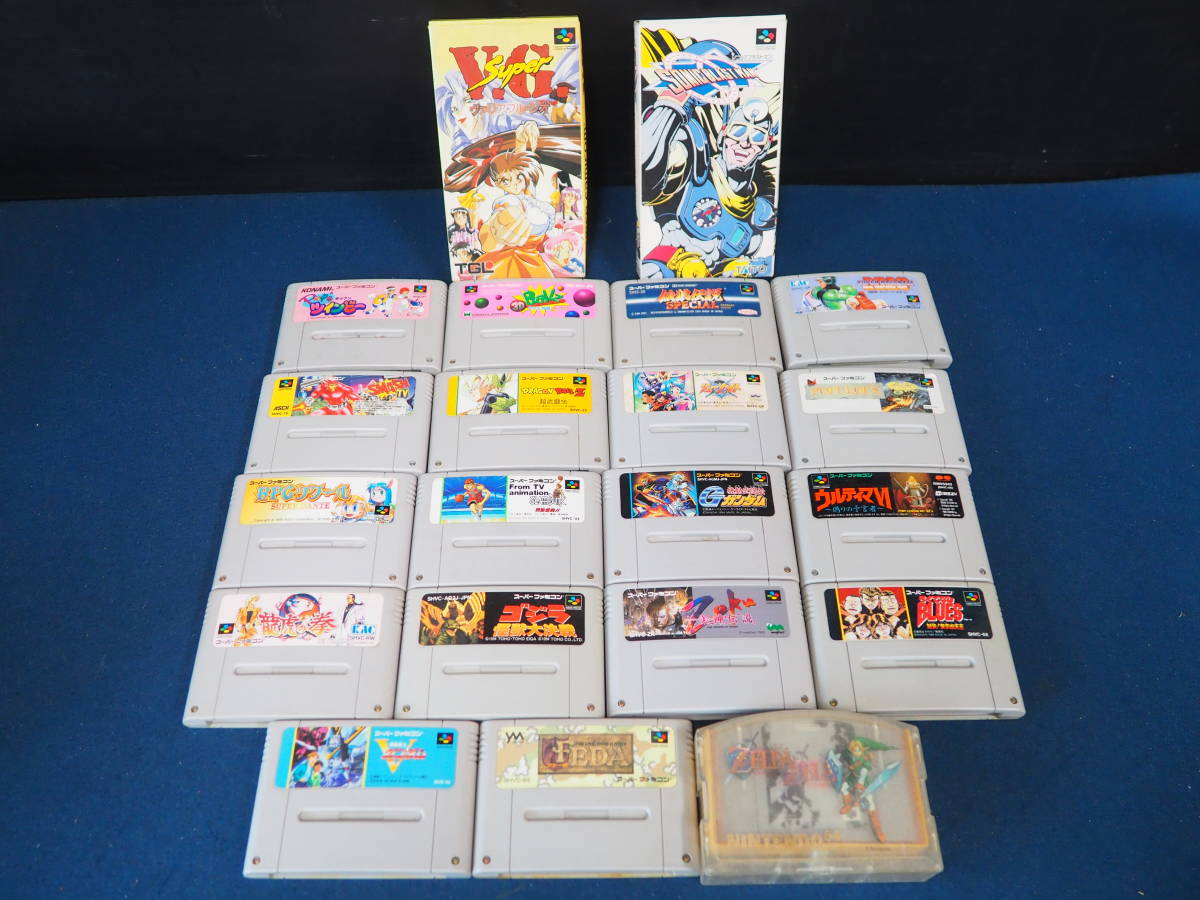スーパーファミコン ゲームカセット 20点 セット＋64カセット1点 